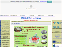 Tablet Screenshot of loszczytno.edu.pl